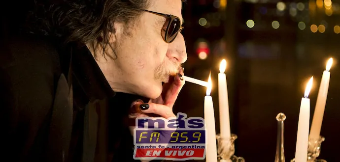 Charly García tocó este miércoles en Punta Ballena, Uruguay, en un show que anunció pocas horas antes de subir al escenario. 