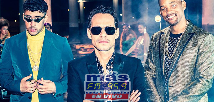 Marc Anthony, Will Smith y Bad Bunny se encuentran en Está rico  toda la info está acá!

Las celebraciones de Marc Anthony y Will Smith por su onomástico (ambos acaban de cumplir 50 años) continúan y acaban de estrenar el tema "Está rico", que cantan junto a Bad Bunny.