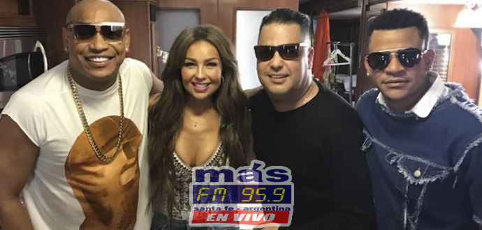 Thalía se unió al dúo cubano Gente de Zona para hacer  Lento 