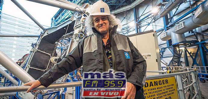 Brian May ha tenido ideas muy locas pero si incluye a la NASA, la cosa se pone Más interesante.