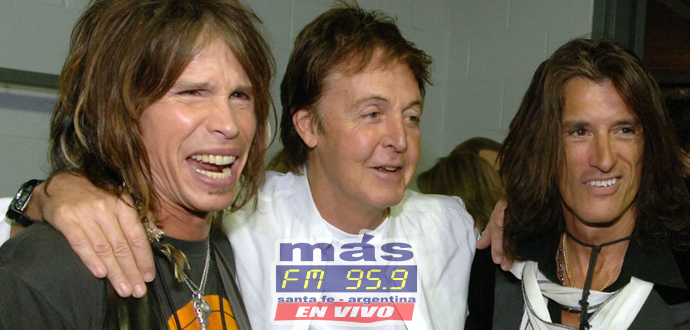 Paul McCartney y Steven Tyler compartieron el escenario del T-Mobile Arena de Las Vegas para interpretar juntos una versión del clásico de los Beatles “Helter Skelter”.