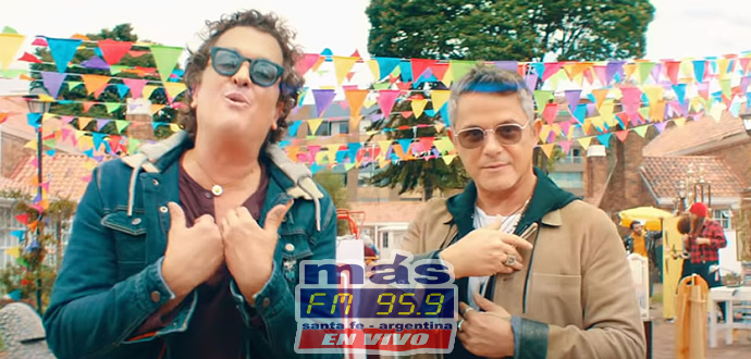 carlos vives alenjandro sanz más fm 95.9 online santa fe tv 1