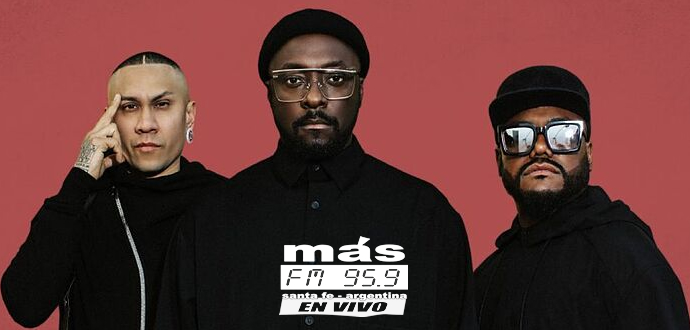 noticias-MUCHO-BAILE-TIENE-VIDA-LOCA-black-eyed-peas-nicky-jam-tyga-más-fm-95.9-online-santa-fe